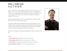 Tablet Screenshot of denisunderwood.com